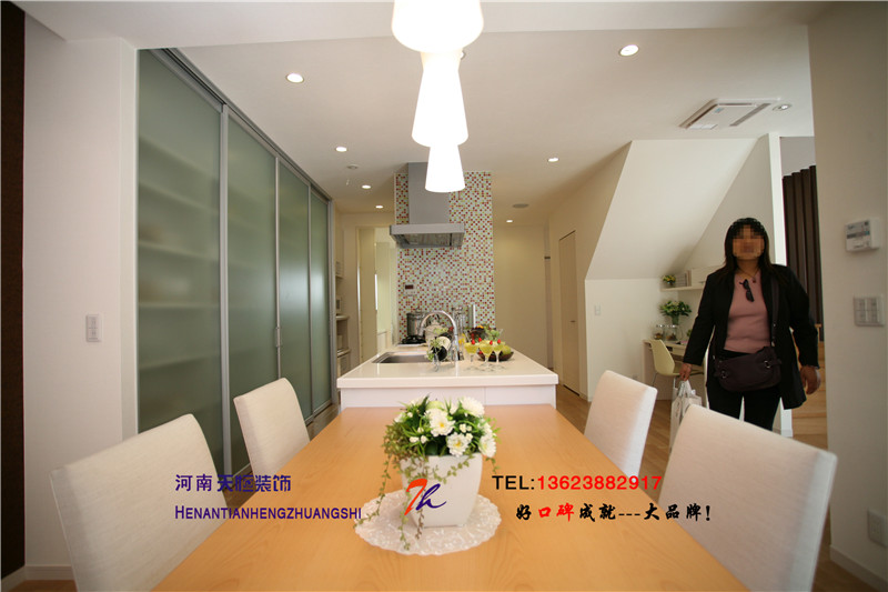洛陽(yáng)裝飾公司帶您欣賞龍門(mén)自建房天恒設(shè)計(jì)